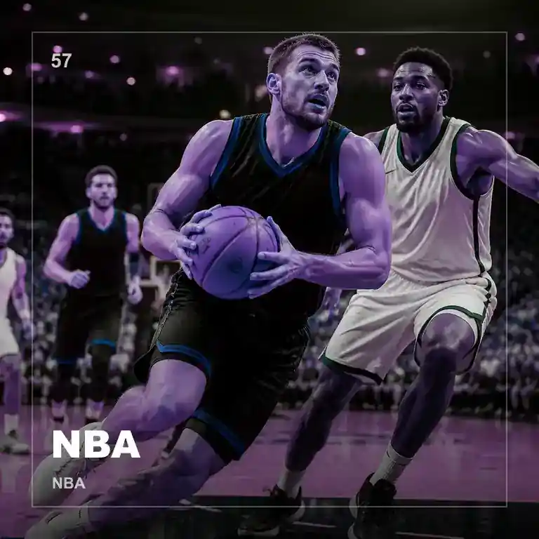 NBA季后赛激战画面